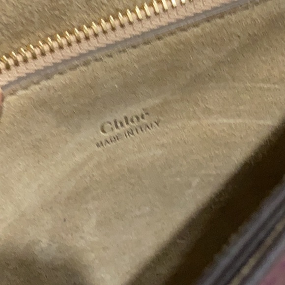 STILL AVAILABLE - Chloé Faye Shoulder Bag in Intense Violine - Picture 6 of 13